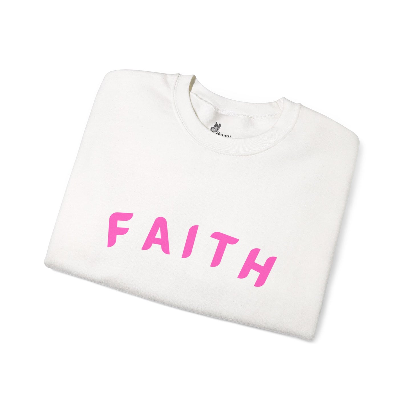 Faith & Floral Crewneck Sweatshirt | Inspirational Gift, Cozy Apparel, Spring Fashion, Unisex Sweatshirt, Religious Clothing