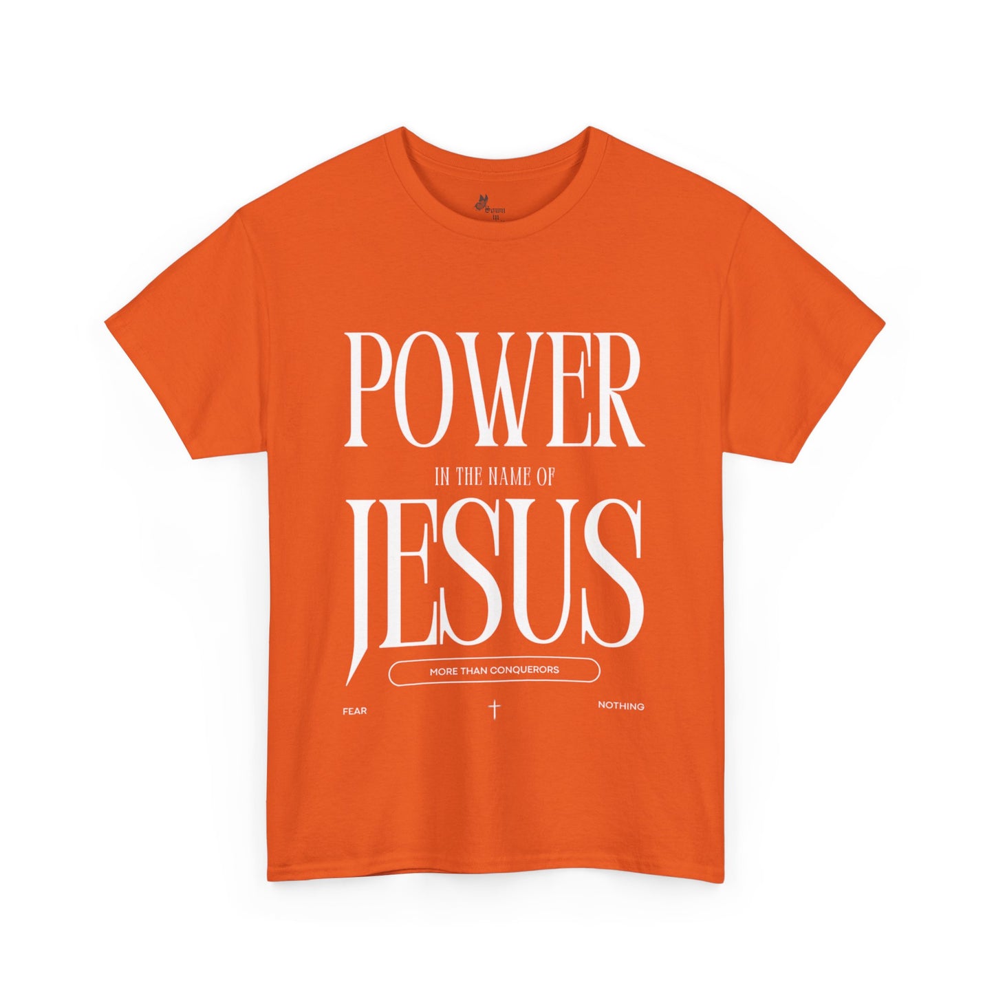 Inspirational Jesus Power Tee - Unisex Heavy Cotton T-Shirt