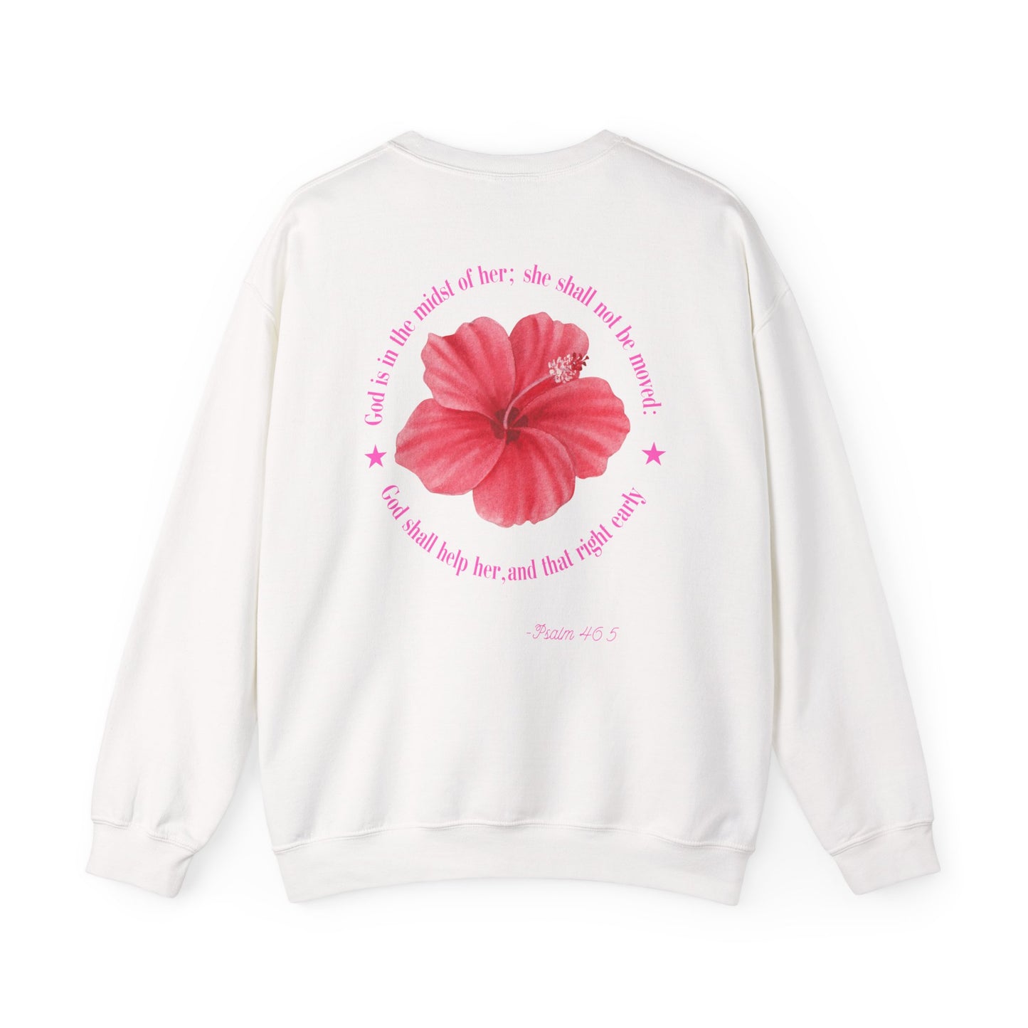 Faith & Floral Crewneck Sweatshirt | Inspirational Gift, Cozy Apparel, Spring Fashion, Unisex Sweatshirt, Religious Clothing