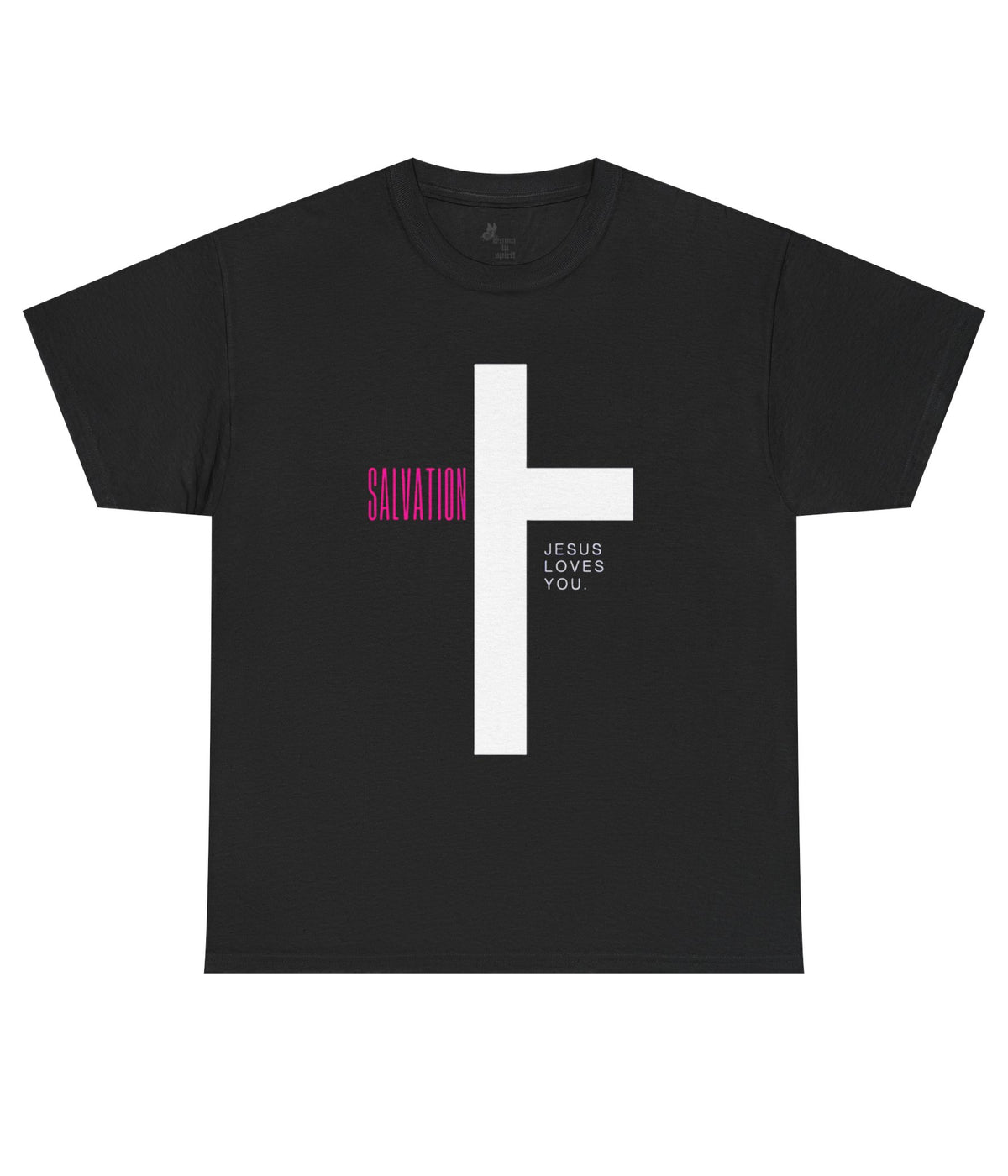 Unisex Heavy Cotton Tee - 'Salvation' Inspirational Graphic Shirt