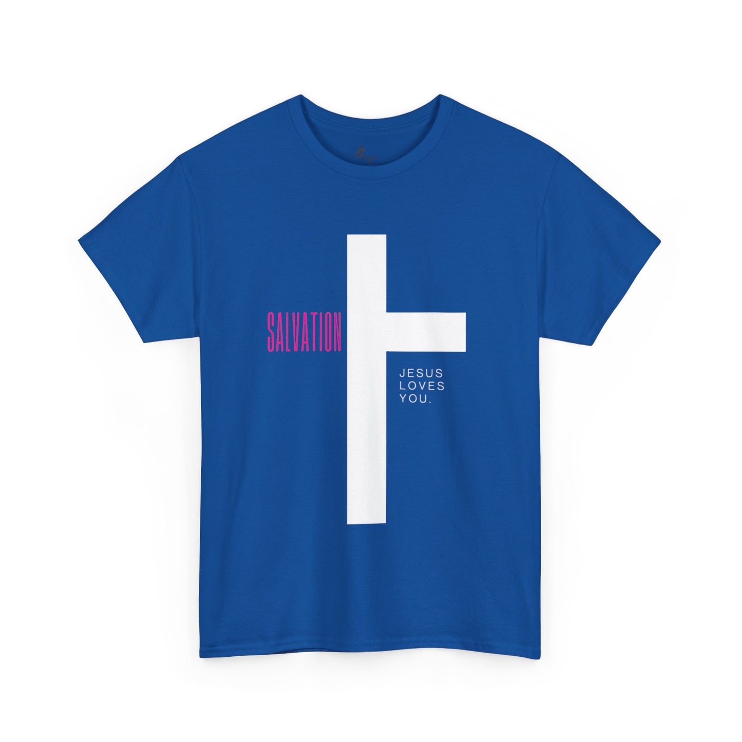 Unisex Heavy Cotton Tee - 'Salvation' Inspirational Graphic Shirt