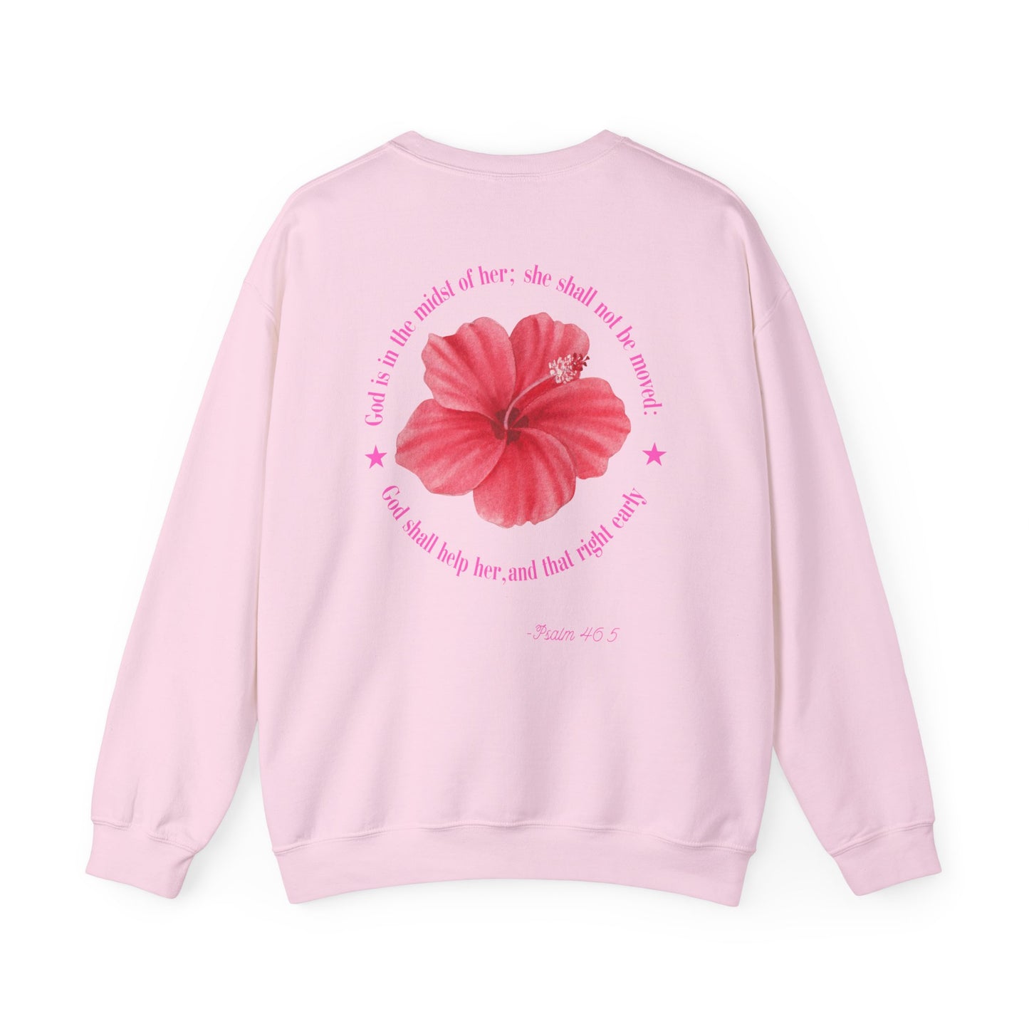 Faith & Floral Crewneck Sweatshirt | Inspirational Gift, Cozy Apparel, Spring Fashion, Unisex Sweatshirt, Religious Clothing
