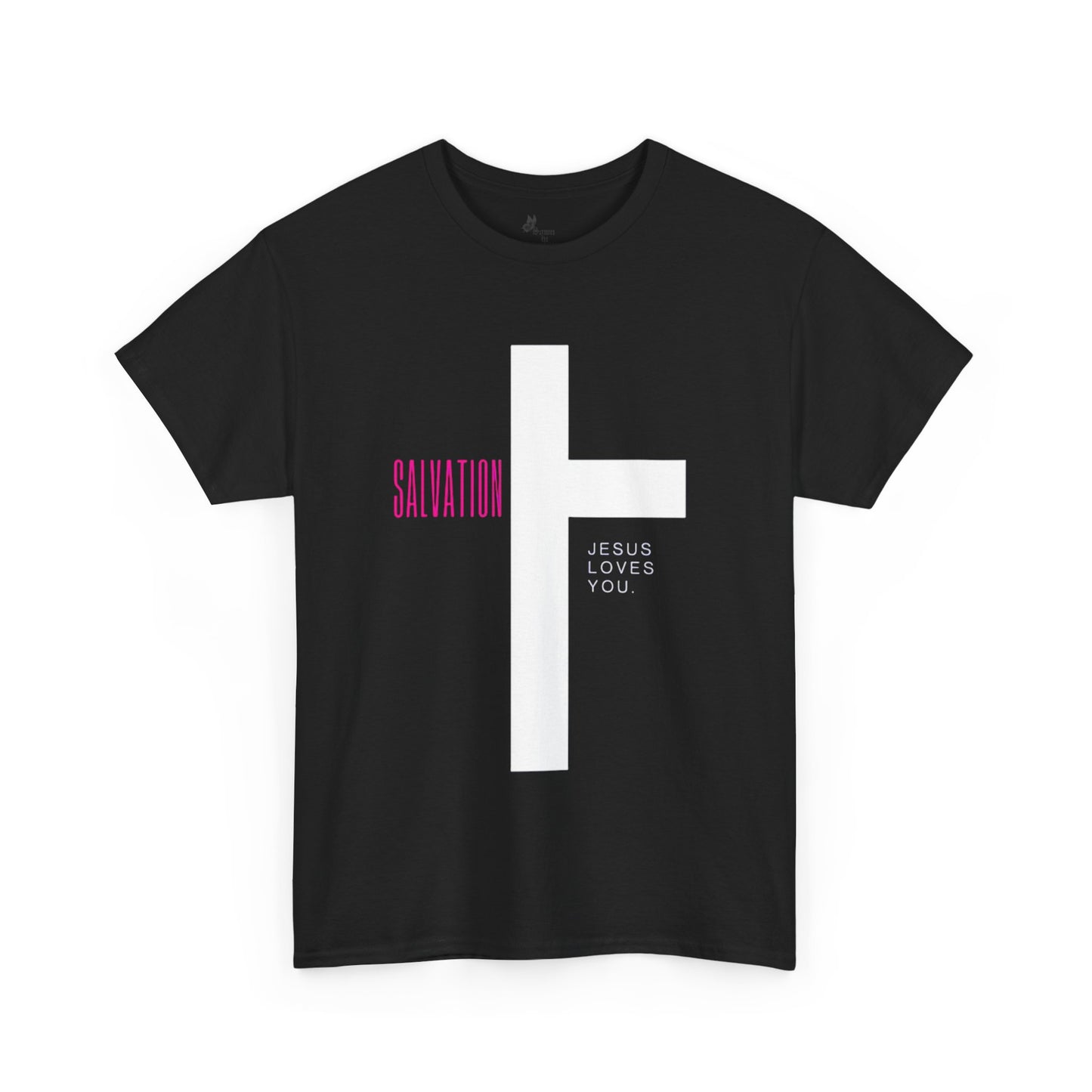 Unisex Heavy Cotton Tee - 'Salvation' Inspirational Graphic Shirt