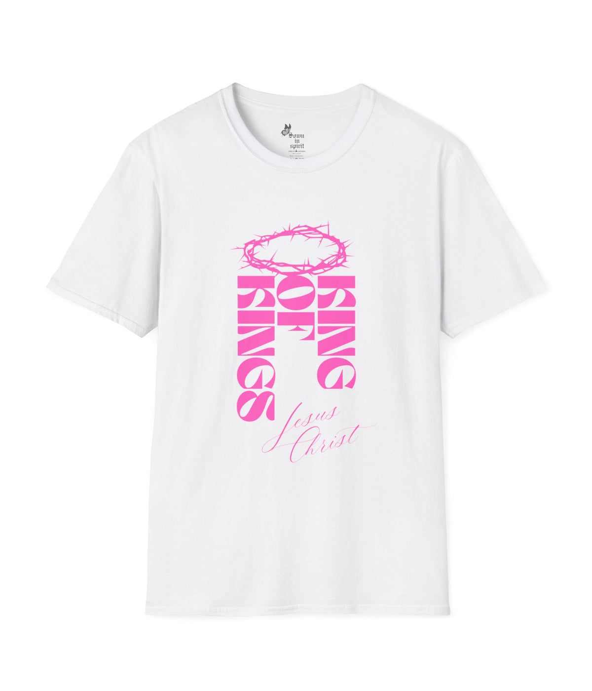 King of Kings Unisex Softstyle T-Shirt - Faith Inspired Apparel