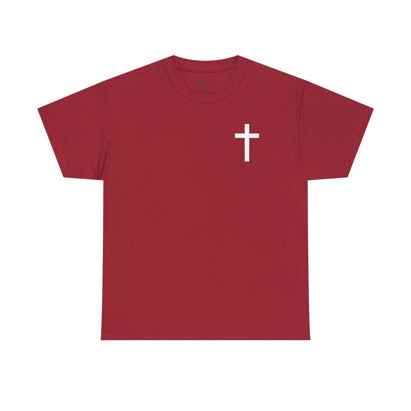Unisex Heavy Cotton Tee - 'Living Proof of a Loving God' Inspirational Shirt