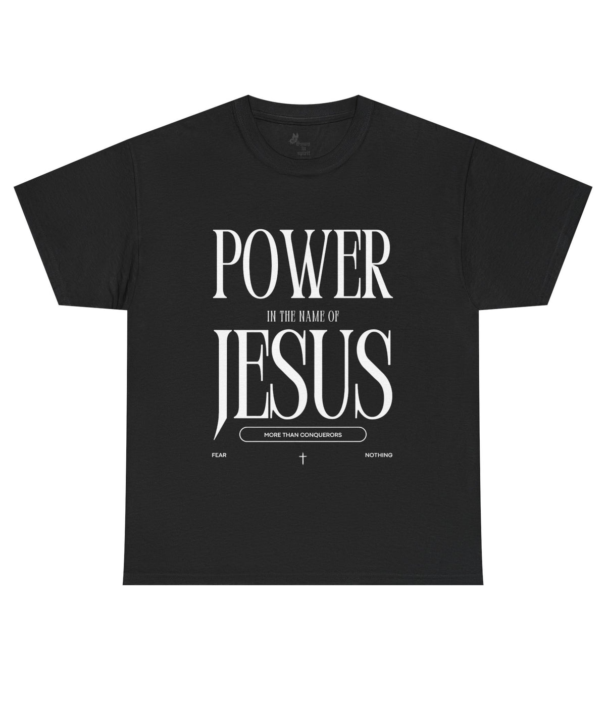 Inspirational Jesus Power Tee - Unisex Heavy Cotton T-Shirt