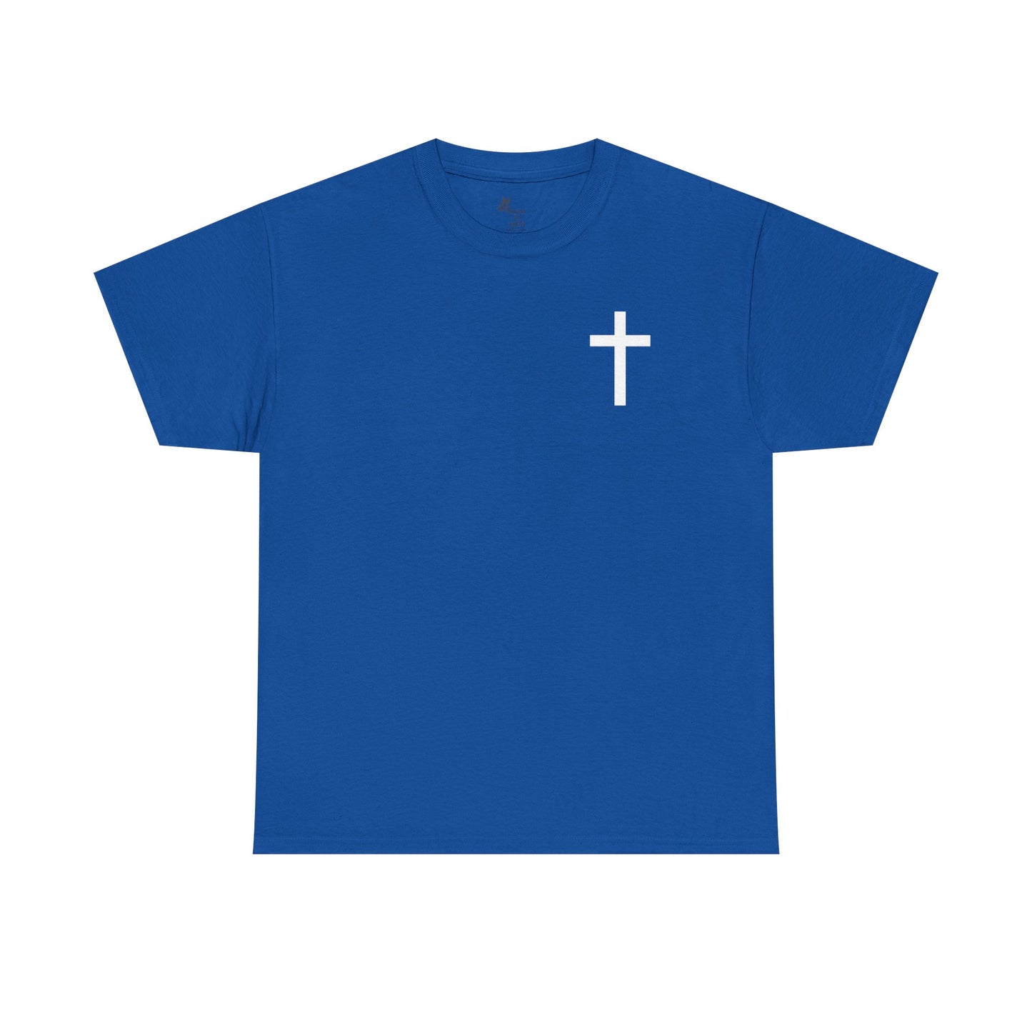 Unisex Heavy Cotton Tee - 'Living Proof of a Loving God' Inspirational Shirt
