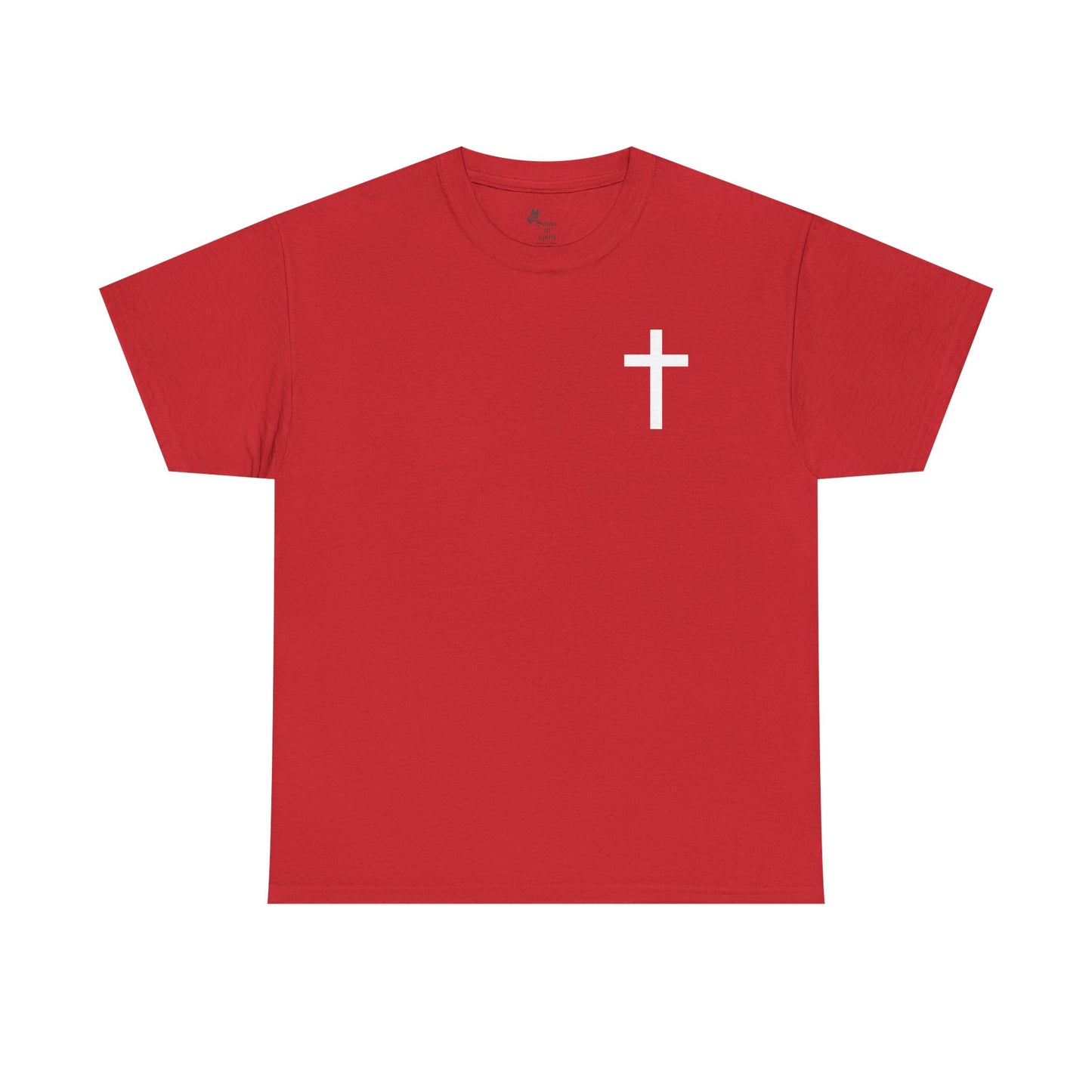 Unisex Heavy Cotton Tee - 'Living Proof of a Loving God' Inspirational Shirt