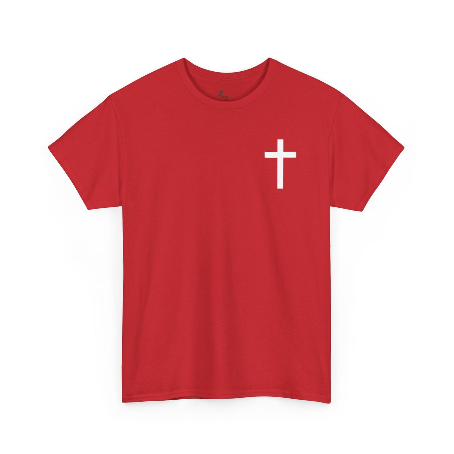 Unisex Heavy Cotton Tee - 'Living Proof of a Loving God' Inspirational Shirt