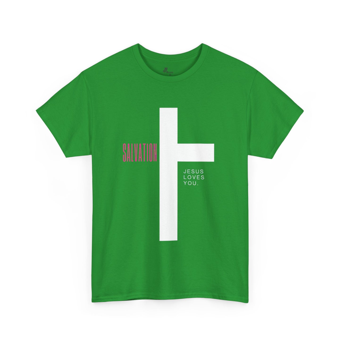 Unisex Heavy Cotton Tee - 'Salvation' Inspirational Graphic Shirt
