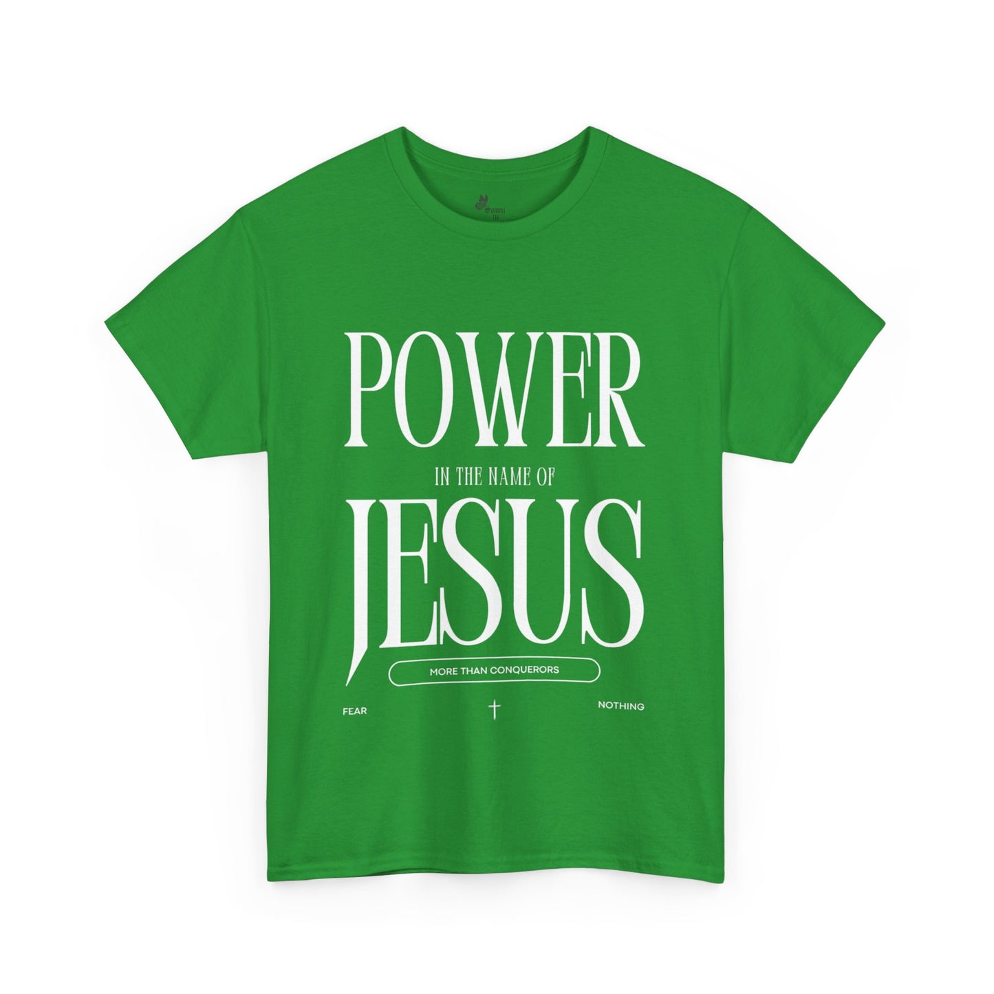 Inspirational Jesus Power Tee - Unisex Heavy Cotton T-Shirt