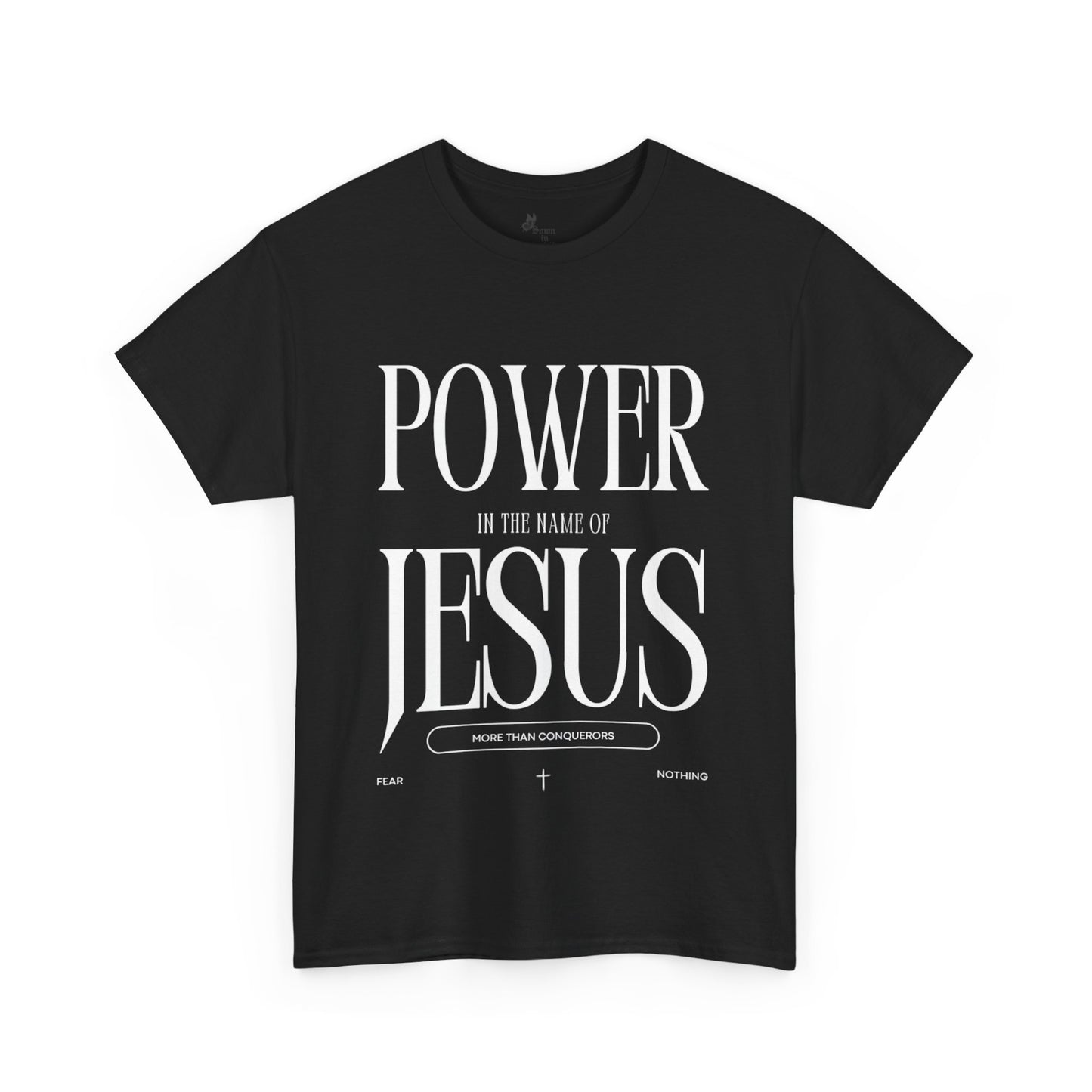 Inspirational Jesus Power Tee - Unisex Heavy Cotton T-Shirt